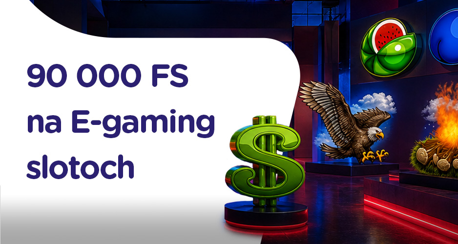 90 000 FREE SPINOV na E-gaming