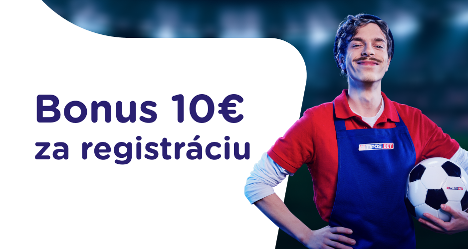 Bonus 10 EUR za registráciu