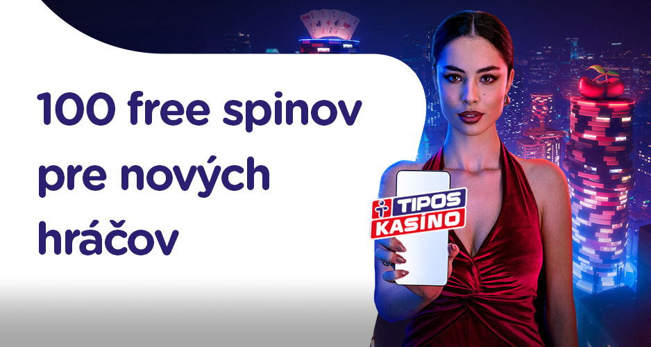 Získaj 100 free spinov