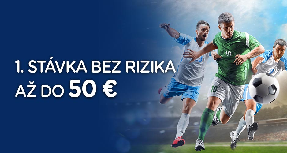 Liga Majstrov s 1. stávkou bez rizika až do 50 eur
