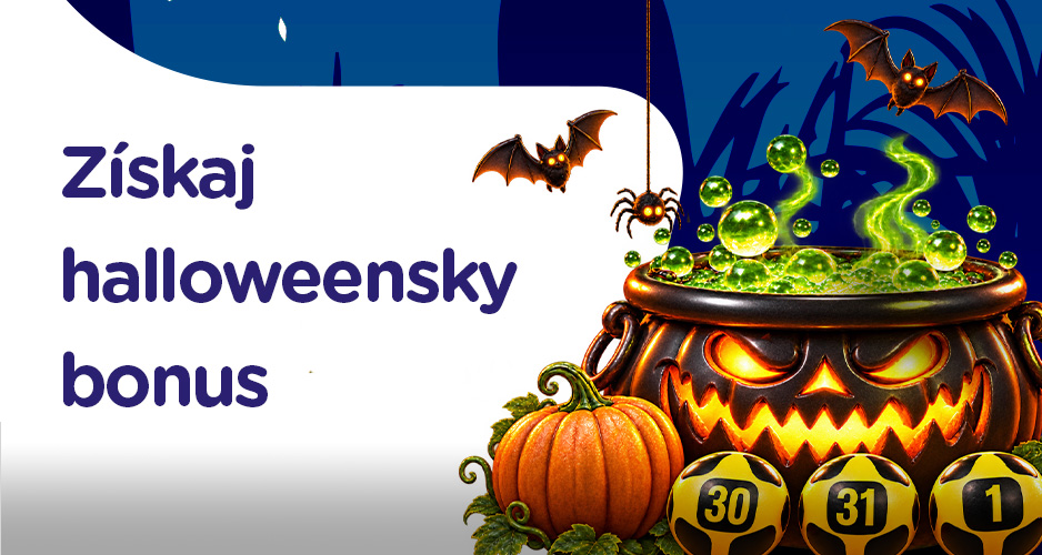 Získaj halloweensky bonus