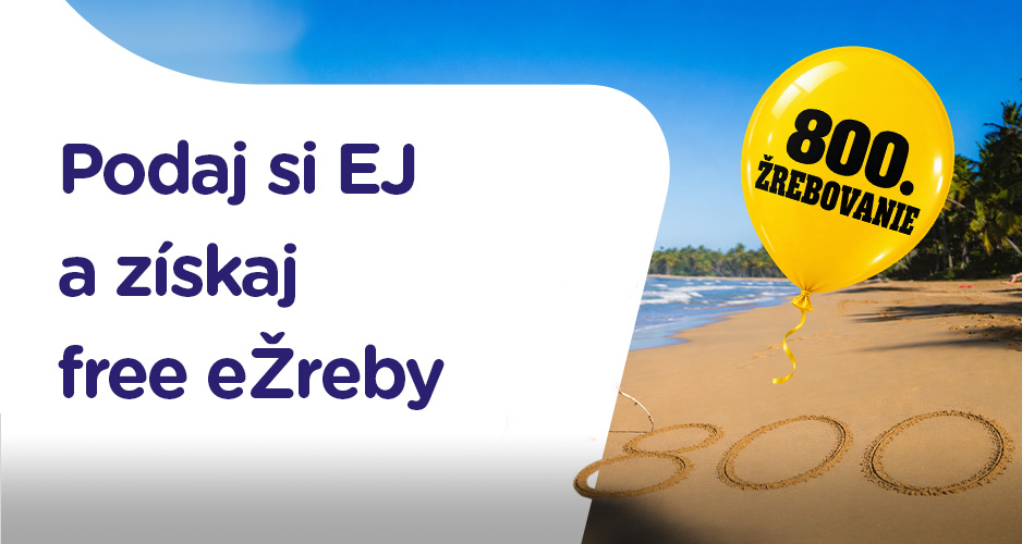 Osláv 800. žrebovanie Eurojackpotu na Slovensku