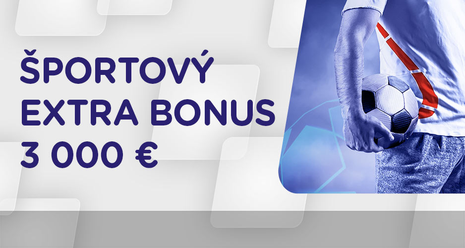 Extra bonus 3 000 €