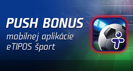 Push bonus za tipovanie cez mobilnú aplikáciu
